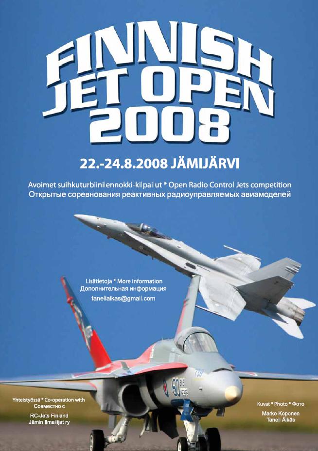 Finnish Jet Open 2008